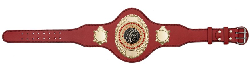 WRESTLING CHAMPIONSHIP BELT-PLT286/G/WRESTGEMG-4 COLOURS